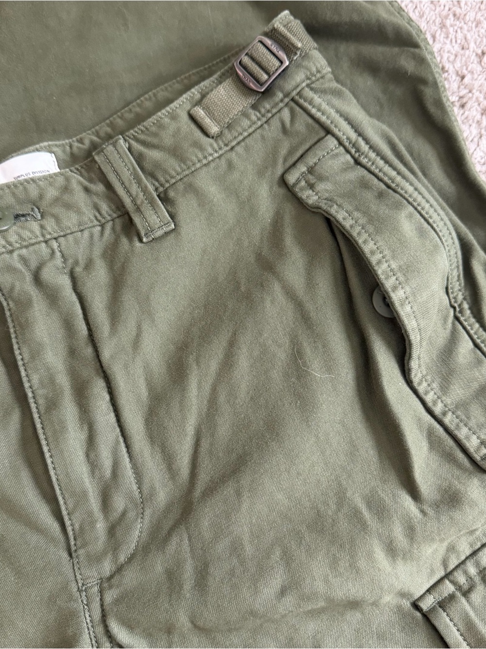 Artizia TNA Army Green 6 Pocket Cargo Pants - Picture 2 of 12